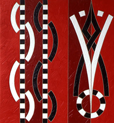 Apriori, 1990, 25 x 23” oil on canvas