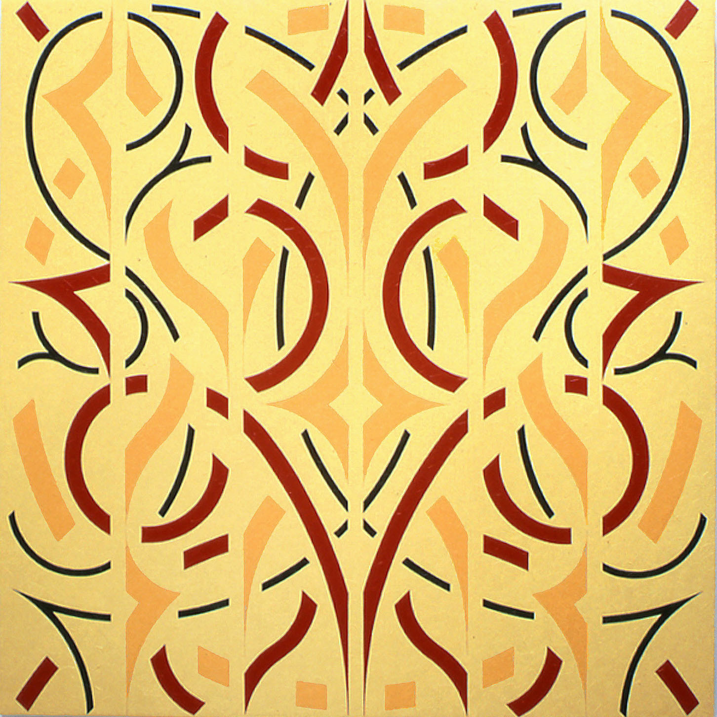 In Name Only, 2005, 72 x72”, oil on canvas