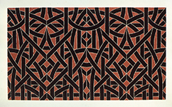 Holly Ridge, 1980, 25 ¼ x 40 ¼", acrylic on paper