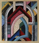 Untitled 9, 1981, 22 x20", pastel on paper